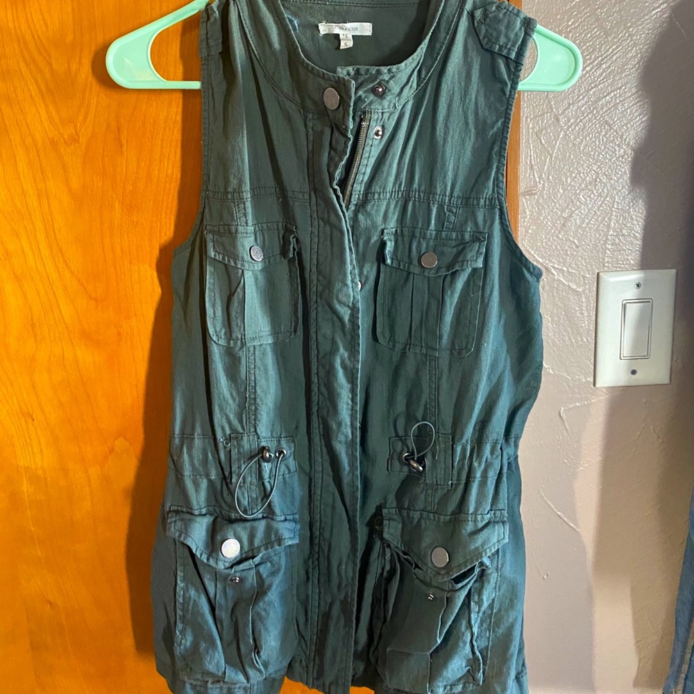 Maurices Olive green vest